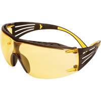 Lunettes de s&eacute;curit&eacute; SecureFit s&eacute;rie 400, Lentille Ambr&eacute;e, Antibu&eacute;e/Anti-&eacute;gratignures, ANSI Z87+/R&eacute;pond ou surpasse la norme CSA Z94.3 Toolneeds Inc.