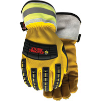 Gants 5782CR Storm Trooper, Petit, Paume en Cuir de vache, Poignet &eacute;lastique Toolneeds Inc.