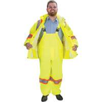 RZ1000 Rain Suit, Polyester, Small, High Visibility Lime-Yellow Toolneeds Inc.