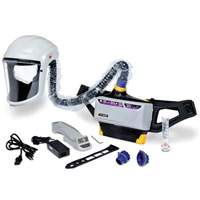Trousse d'ensemble respirateur d'&eacute;puration d'air propuls&eacute; pour peintre Versaflo, Capuchon & visi&egrave;re, Pile Lithium-ion Toolneeds Inc.