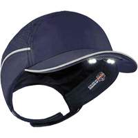 Skullerz&reg; 8965 Lightweight Bump Cap Hat with LED Lighting, Navy Blue Toolneeds Inc.