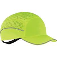 Skullerz&reg; 8955 Lightweight Bump Cap Hat, High Visibility Lime Green Toolneeds Inc.