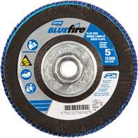 BlueFire&reg; Flap Disc, 5" x 5/8"-11, Type 29, 80 Grit, Zirconia Alumina Toolneeds Inc.