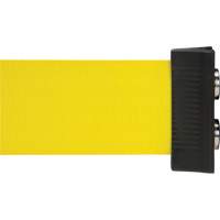 Magnetic Tape Cassette for Build-Your-Own Crowd Control Barrier, 7', Yellow Tape Toolneeds Inc.