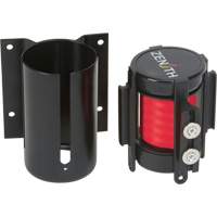 Barri&egrave;re &agrave; fixation murale avec ruban magn&eacute;tique, Acier, Fixation par vis, 7', Ruban Rouge Toolneeds Inc.