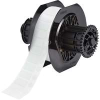 &eacute;tiquettes pour laboratoire et couvercles de flacon r&eacute;sistant aux produits chimiques de s&eacute;rie B33, Polyester, 1" lo x 0,5" h, Blanc Toolneeds Inc.