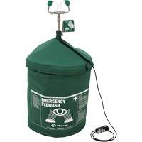 Portable Tempered Emergency Eyewash, Pressurized, 15 gal. Capacity, Meets ANSI Z358.1 Toolneeds Inc.