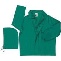 Imperm&eacute;able avec limite dinflammabilit&eacute; Dominator, Polyester/PVC, Grand, Vert Toolneeds Inc.