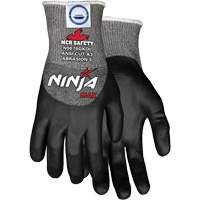 Gants r&eacute;sistant aux coupures Max Ninja, Taille Moyen, Calibre 10, Rev&ecirc;tement Bipolym&egrave;re, Enveloppe en Dyneema, ASTM ANSI niveau A3 Toolneeds Inc.