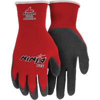 Gants enduits Flex Ninja, Grand, R&ecirc;vetement Latex de caoutchouc, Calibre 15, Enveloppe en Nylon Toolneeds Inc.
