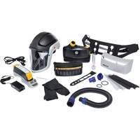 Trousse de respirateur d&eacute;puration dair propuls&eacute; pour lindustrie lourde Versaflo, Capuchon & visi&egrave;re, Pile Lithium-ion Toolneeds Inc.