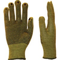 Confortpicot Cut Resistant Gloves, Size 9, 10 Gauge, PVC Coated, Aramid Shell, EN 388 Level 3 Toolneeds Inc.