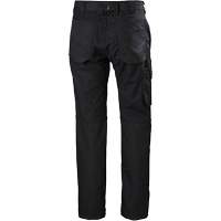Pantalons d'entretien Oxford, Poly-coton, Noir, Taille 30, Entrejambe 30 Toolneeds Inc.