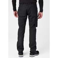 Pantalons d'entretien Oxford, Poly-coton, Noir, Taille 30, Entrejambe 30 Toolneeds Inc.