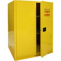 Flammable Storage Cabinet, 90 Gal., 2 Door, 43" W x 66" H x 34" D Toolneeds Inc.