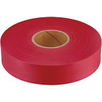 Empire Flagging Tape, 1" W x 600' L, Fluorescent Red Toolneeds Inc.