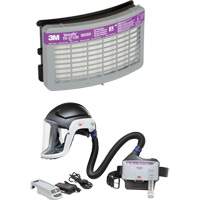 Ensemble APR &agrave; &eacute;puration d'air motoris&eacute; pour industrie lourde Versaflo, Capuchon & visi&egrave;re, Pile Lithium-ion Toolneeds Inc.