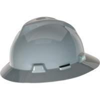 V-Gard&reg; Slotted Full-Brim Hardhat, Pinlock Suspension, Non-Vented Toolneeds Inc.