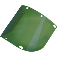 Dynamic Formed Faceshield, Polycarbonate, Green Tint Toolneeds Inc.