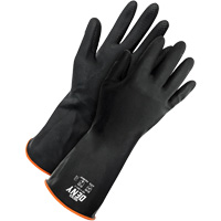 Gants r&eacute;sistants aux produits chimiques Deny, Taille 9, 12" lo, Latex de caoutchouc, Doublure en Ouat&eacute;e, Gant de calibre hiver Toolneeds Inc.