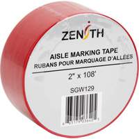 Ruban pour marquage d'all&eacute;es, 2" x 108', PVC, Rouge Toolneeds Inc.