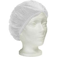 Ronco Care Pleated Bouffant Cap, Polypropylene, 24", White Toolneeds Inc.