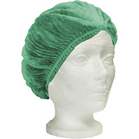 Ronco Care Pleated Bouffant Cap, Polypropylene, 21", Green Toolneeds Inc.