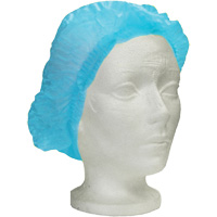 Ronco Care Pleated Bouffant Cap, Polypropylene, 24", Blue Toolneeds Inc.