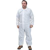 Premium Coveralls, Medium, White, Microporous Toolneeds Inc.
