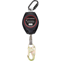 Dynamic Self-Retracting Lifeline, 20', Dyneema&reg;, Swivel Toolneeds Inc.