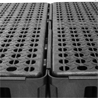 Palette de confinement des d&eacute;versements &agrave; profil bas Black Diamond, Capacit&eacute; de d&eacute;versement 25.5 gal. US, 49" x 24" x 6,5" Toolneeds Inc.