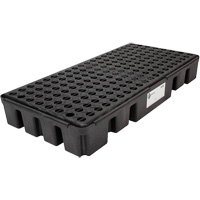 Palette de confinement des d&eacute;versements &agrave; profil bas Black Diamond, Capacit&eacute; de d&eacute;versement 25.5 gal. US, 49" x 24" x 6,5" Toolneeds Inc.