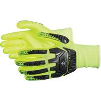 Gants antichocs &agrave; haute visibilit&eacute; r&eacute;sistants aux coupures Dexterity, Petit, Paume en Mousse de nitrile, Poignet &eacute;lastique Toolneeds Inc.