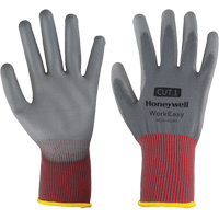 WorkEasy Cut Protective Gloves, Size 6/X-Small, 13 Gauge, Polyurethane Coated, Polyester Shell, EN 388 Level 1 Toolneeds Inc.