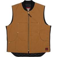 WV04 Moto Vest, Men's, Small, Brown Toolneeds Inc.