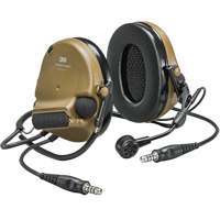Casque VI NIB avec deux fils de sortie Peltor ComTac, Style Cordon cervical, 22 dB Toolneeds Inc.