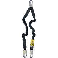 Arc Flash Lanyard, 4', Locking Snap Hook Center, Locking Snap Hook Leg Ends, Nylon Toolneeds Inc.