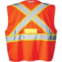 SV350 X-Back Safety Vest with Light, High Visibility Orange, Small, Polyester Toolneeds Inc.