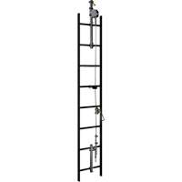 20' Lad-Saf Cable Vertical Safety System, Galvanized Steel Toolneeds Inc.