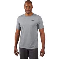 Hybrid Work Tee Shirt, Men's, Small, Grey Toolneeds Inc.