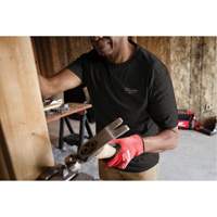 Hybrid Work Tee Shirt, Men's, Small, Black Toolneeds Inc.