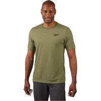 Hybrid Work Tee Shirt, Men's, Small, Green Toolneeds Inc.