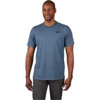 Hybrid Work Tee Shirt, Men's, Small, Blue Toolneeds Inc.