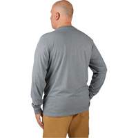 Hybrid Work Tee Shirt, Men's, Small, Grey Toolneeds Inc.