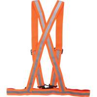 Traffic Harness, High Visibility Orange, Silver Reflective Colour, Medium Toolneeds Inc.