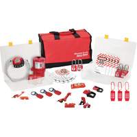 Premier Lockout Kit with Zenex Thermoplastic Locks, Electrical Kit, 27 Components Toolneeds Inc.