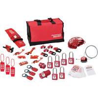 Premier Lockout Kit with Zenex Thermoplastic Locks, Electrical/Valve Kit, 34 Components Toolneeds Inc.