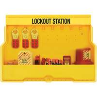 Premier Electrical Lockout Station, None Padlocks, 16 Padlock Capacity, Padlocks Not Included Toolneeds Inc.