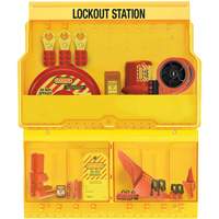 Premier Valve & Electrical Deluxe Lockout Station, None Padlocks, 32 Padlock Capacity, Padlocks Not Included Toolneeds Inc.