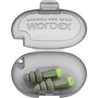 Bouchons d'oreilles r&eacute;utilisables Alphas, Sans cordon, Vrac - &eacute;tui en plastique, 27 dB NRR, Taille unique Toolneeds Inc.